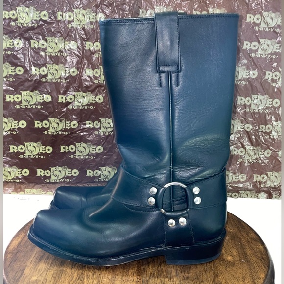 RODEO BRAVO Men's Biker Boot 134 Black Used - Picture 4 of 16